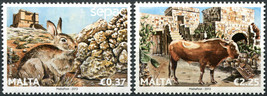 Malta 2013. Wild and Domestic Fauna of the Maltese Islands (MNH OG) Set - £6.18 GBP