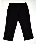 ELIE TAHARI Black Cropped Pants S - $24.75