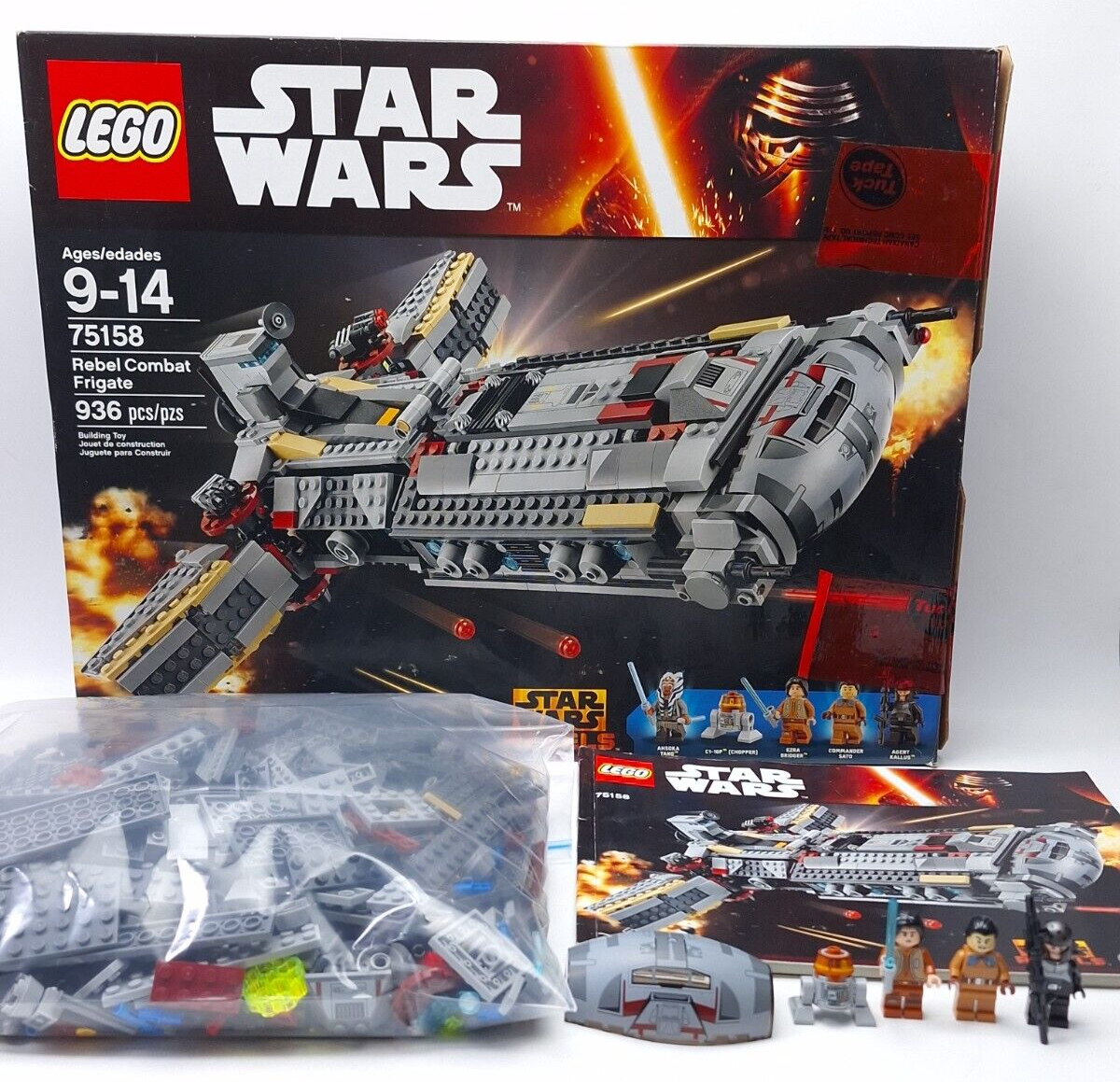Lego Star Wars: Rebel Combat Frigate 75158 w/Box *NO AHSOKA* - $254.80