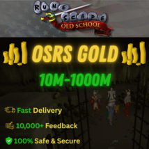  OSRS GP 10M-1000M  | Old School Runescape Gold  | ⚡ FAST Delivery ~5 mi... - $4.92+