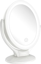 Rechargeable Aesfee Led Lighted Makeup Vanity Mirror, 1X/7X, White. - £27.49 GBP