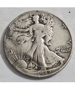 1942 Walking Liberty 50c Half Dollar Silver Coin Circulated #2 - €24,61 EUR