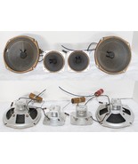 Pair Each of Pilot Radio 6&quot; Midrange &amp; 3&quot; Tweeter Alnico Magnet Speakers - $1,900.49 MXN