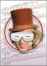 Willy Wonka &amp; The Chocolate Factory Wonkavision Refrigerator Magnet NEW UNUSED - £3.13 GBP