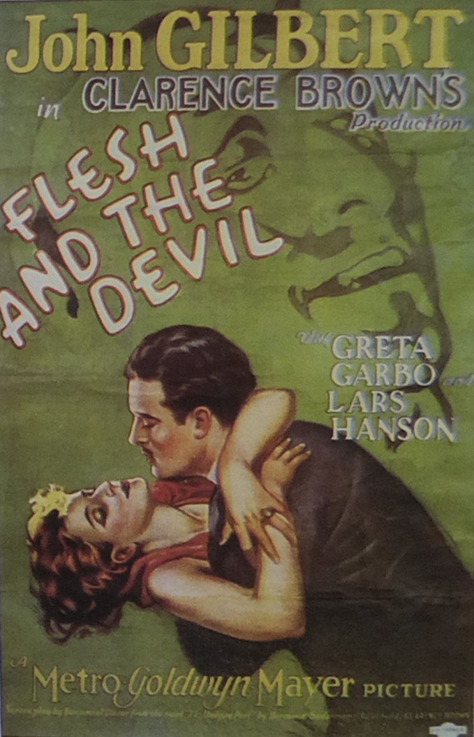 Flesh and the Devil - Greta Garbo - 1927 - Movie Poster - Framed Picture 11 x 14 - $32.50