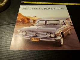 1961 Buick Full Size Turbine Drive Buick Brochure Lesabre Invicta Electra - £9.71 GBP