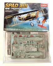 Spad XIII WWI Fighter French Biplane 1/72 Scale Plastic Model Kit - Academy - £11.70 GBP