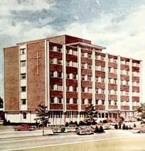 Elizabeth Ann Seton Hospital Postcard Waterville Maine c1950s Lusterchrome DWS5B - £12.29 GBP