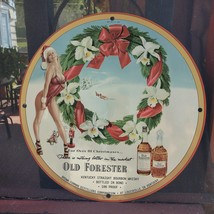 1951 Vintage Style Old Forester Straight Bourbon Whiskey Fantasy Porcela... - $125.00