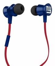 Ihip Oficial NFL New York Gigantes Pro Metálico Auriculares con Función De Micro - £15.86 GBP