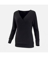 Harley-Davidson® Women&#39;s Sweater Crossover Wool Blend Black Size Medium - $60.93 CAD