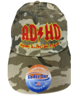 ADHD Highway to .... Hey look a squirrel! Camo Cotton Strapback Adjustab... - $18.05