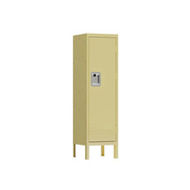 Storage Cabinet Yellow Steel Frame - $124.71