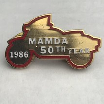 MAMDA Motorcycle Rally 1986 Vintage Biker 80s Pin - $17.95
