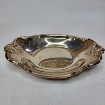 Vintage Silverplate International Silver Company Candy Dish Tray 8.5x5.5 Inches - £10.80 GBP