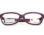 Dilli Dalli Kids Eyeglasses Frames CHOCO CHIP Matte Purple Rubberized 47... - $65.36