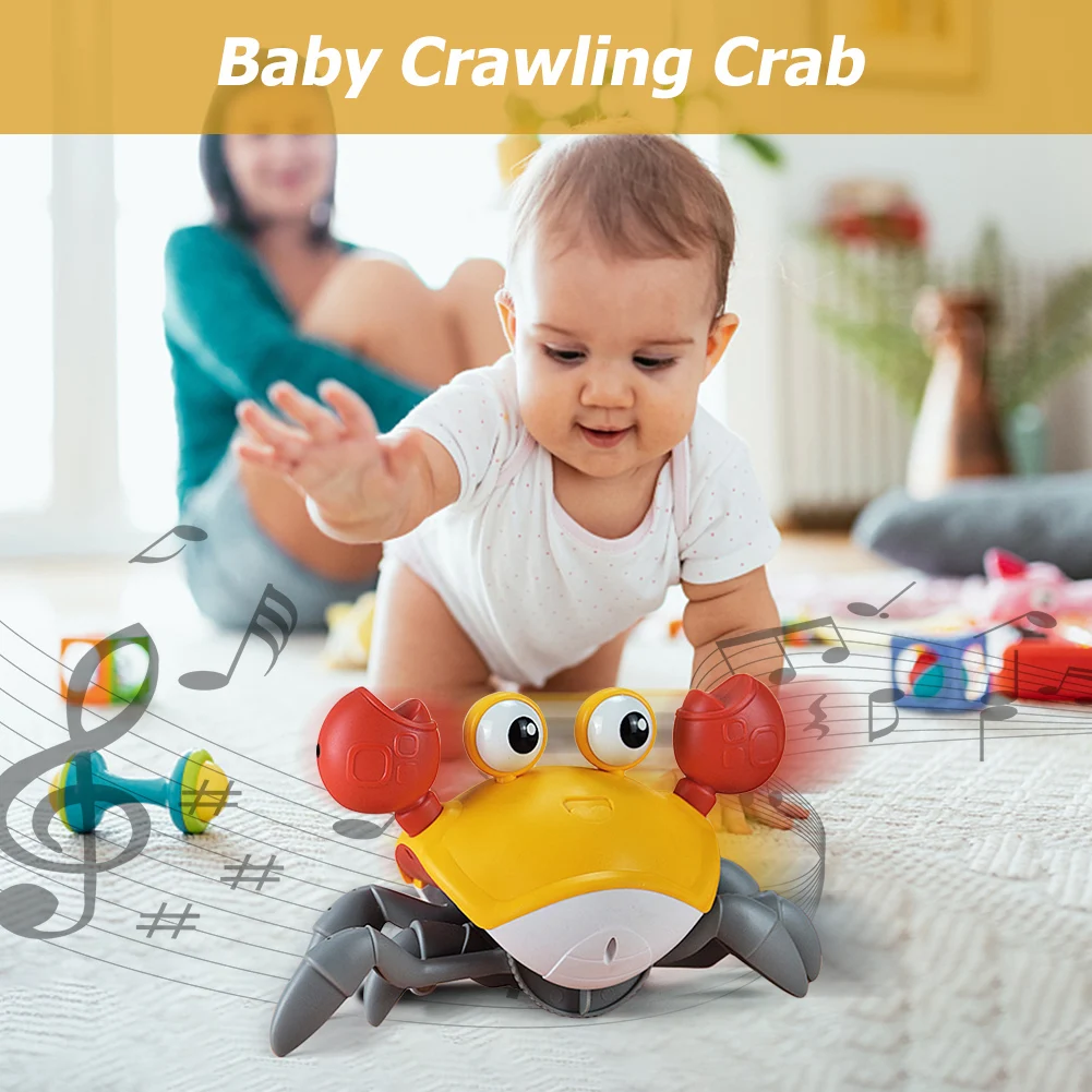 Electronic Pets Escape Crab Baby Toy 0-12 Months Electronic Animals Crawling - £14.80 GBP+