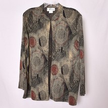 N Touch Women s Cardigan Top Button Fall Colors Size XL - £10.10 GBP