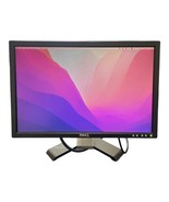 Dell 20 Inch LCD Monitor E207WFPc w/AC cable 20&quot; Black w/ stand works VG... - $49.49