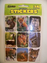 Eureka Wild Animal Stickers 36 Pack Scrapbooking Educational 36 ct. - $6.49