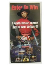 Garth Brooks Promo Poster Double Live - $335.32 MXN