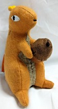 Hyde &amp; Eek Harvest Squirrel with Acorn Soft Weighted Figure Felt Fabric NWT - £15.58 GBP