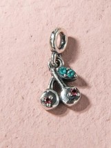 2019 Me Collection 925 Sterling Silver My Cherry Mini Dangle Charm  - £6.26 GBP
