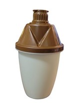 Tupperware Quick Shake Shaker Salad Dressing Gravy Mixer 847-3 Brown - £7.18 GBP