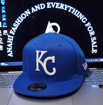 MLB-Kansas City Royals 59FIFTY Fitted New Era Blue/white Hat  New - $494.95 MXN