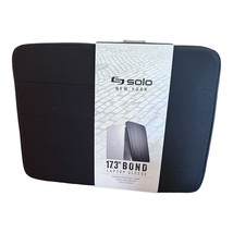 Solo New York 17.3&quot; Bond Laptop Sleeve Link Collection Black NEW - £12.10 GBP