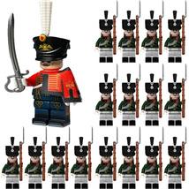 Napoleonic Wars Prussia Silesian Chasseurs Officers Army 21 Minifigures Lot - $624.89 MXN