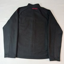 VTG Spyder CHRIS LOCURTO Men's L Black Full-Zip Embroidered Logo Fleece Jacket image 2
