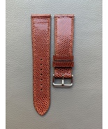 Brown Genuine Lizard Leather Watch Strap Band Custom Size 16 17 18 19 20... - $844.69 MXN