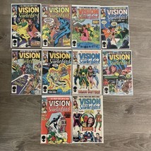 The Vision &amp; Scarlet Witch 10 Issue Lot Limited Series Comic 1985 Near C... - $39.00