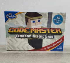 Thinkfun CODE MASTER Programming Logic Minecraft Board Game Single Player - $8.79