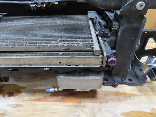 07 BMW Z4 E85 #1311 Radiator Core Support Assembly W/Fan Reinforcement & Mount Item image 7