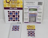 Calculated Industries Quilter&#39;s FabriCalc Design Fabric Estimate Calcula... - $29.05