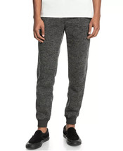 Quiksilver Men&#39;s Keller Light Weight Fleece Jogger in Dark Grey Heather-... - $34.97