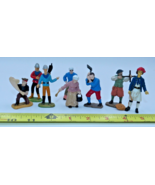 8  Assorted Miniature Figures 18th century era or earlier for diorama di... - $282.73 MXN