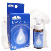 2X BOX BLUE BAY Eye Vita (VET) Drops for Cats and Dogs Tears Stain Remover 20ml - £58.99 GBP