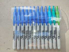 22PP15 ASSORTED SHARPIE RETRACTABLE PENS (COLORS I DON&#39;T NEED), NEW OTHER - $9.43