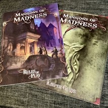 Mansions of Madness 1st First Edition Rules Manuals Keeper &amp;Investigator Guides - £9.83 GBP