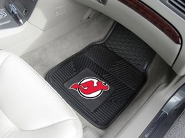 NHL New Jersey Devils Auto Front Floor Mats 1 Pair by Fanmats - £47.01 GBP