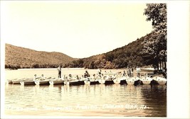 Vintage RPPC Kodak Postcard Cowan's Gap Pennsylvania PA Boating Fishing Unposted - $14.99
