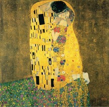 The Kiss by Gustav Klimt, Giclée Canvas Print, 70 x 70 cm-
show original titl... - £31.89 GBP