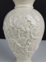 Lenox "Rose Medley" Vase ~ 9" Tall Gold Edging Mint - $29.99