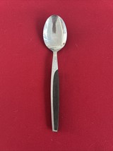 Vtg Oval Place Soup Spoon Ebony Elegance Mar-crest - $7.91