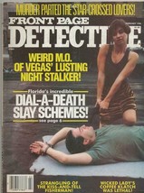 ORIGINAL Vintage Front Page Detective Magazine Vol 49 #2 February 1986 GGA - £23.35 GBP