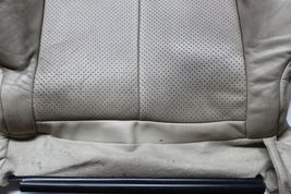 2005-2007 INFINITI G35 COUPE FRONT RIGHT PASSENGER UPPER SEAT COVER BEIGE P3934 image 2