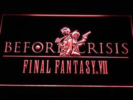 Final Fantasy VII Before Crisis LED Neon Sign Home Decor, Game Room, Office  - £20.33 GBP+